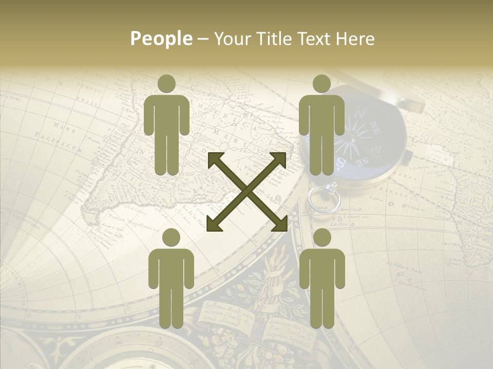 Navigation Plan Worldwide PowerPoint Template