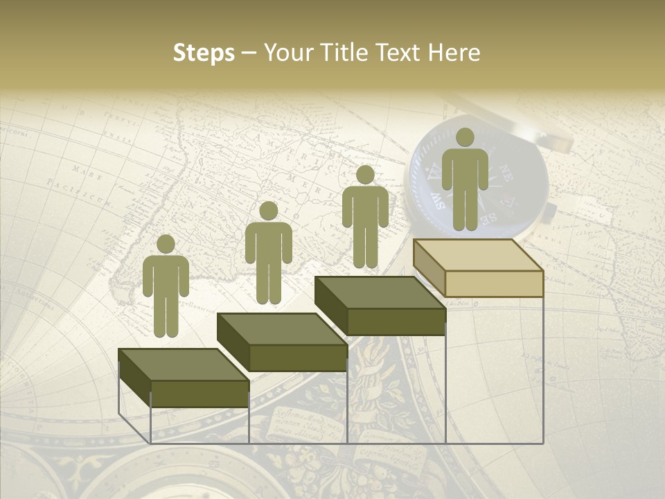 Navigation Plan Worldwide PowerPoint Template