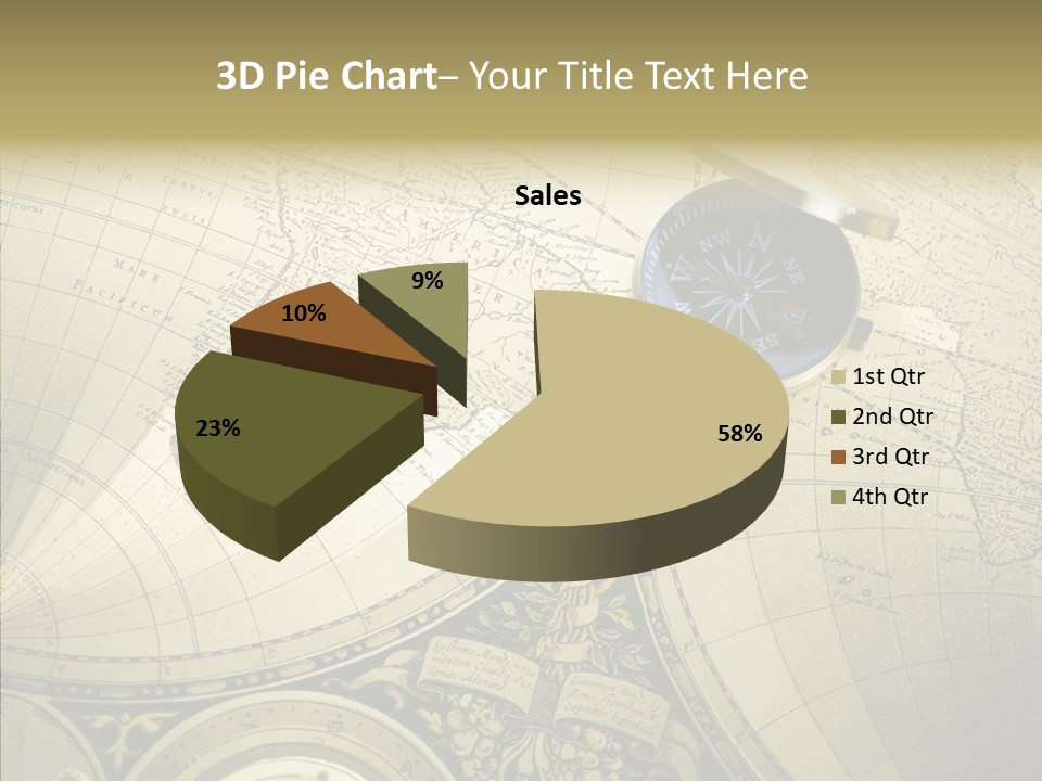 Navigation Plan Worldwide PowerPoint Template