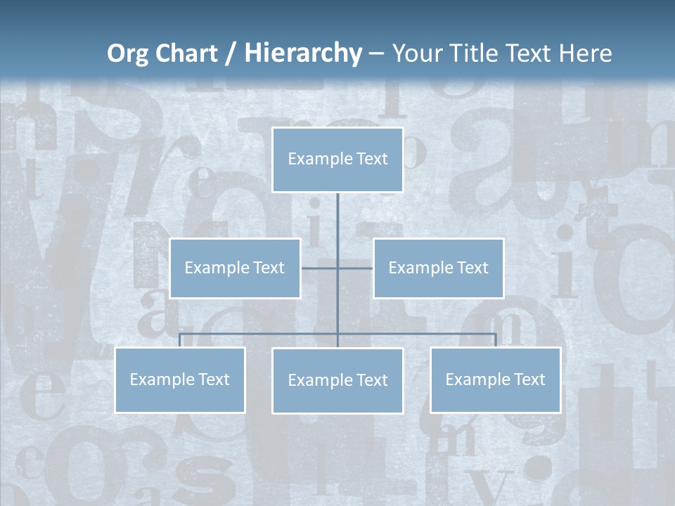 Alphabet Old Letter PowerPoint Template