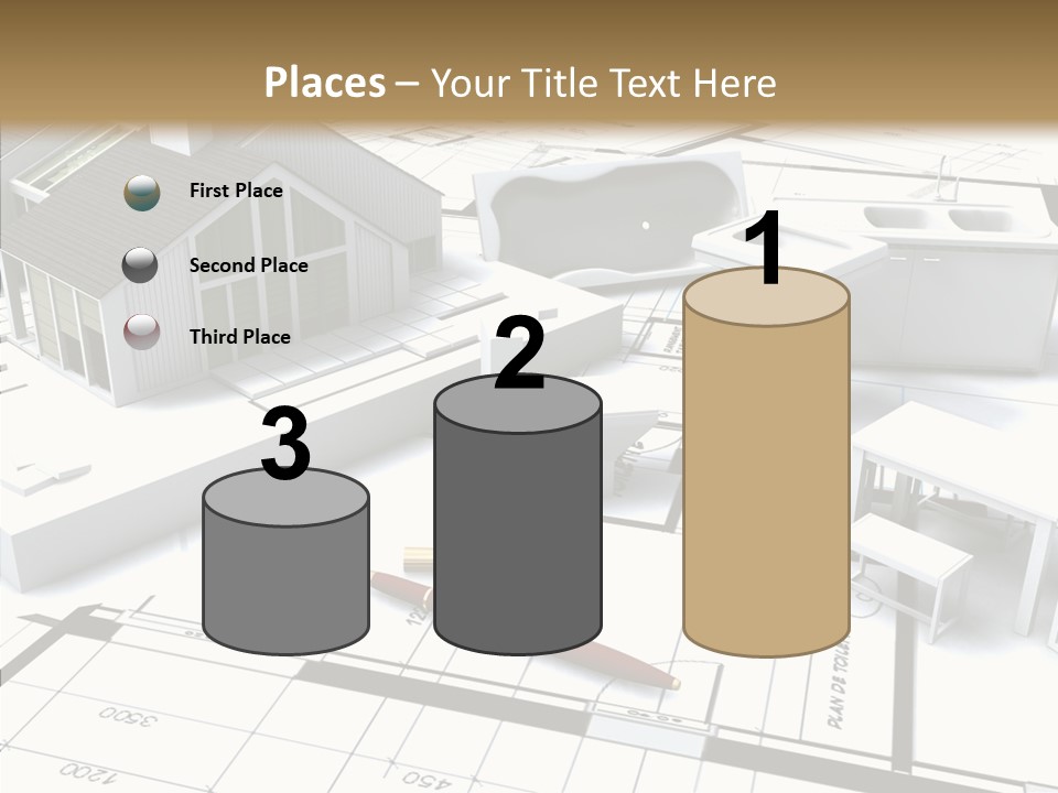 Hammer Reconstruction Graph PowerPoint Template