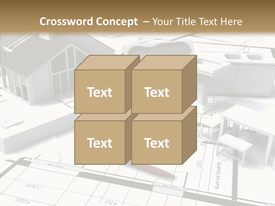 Hammer Reconstruction Graph PowerPoint Template