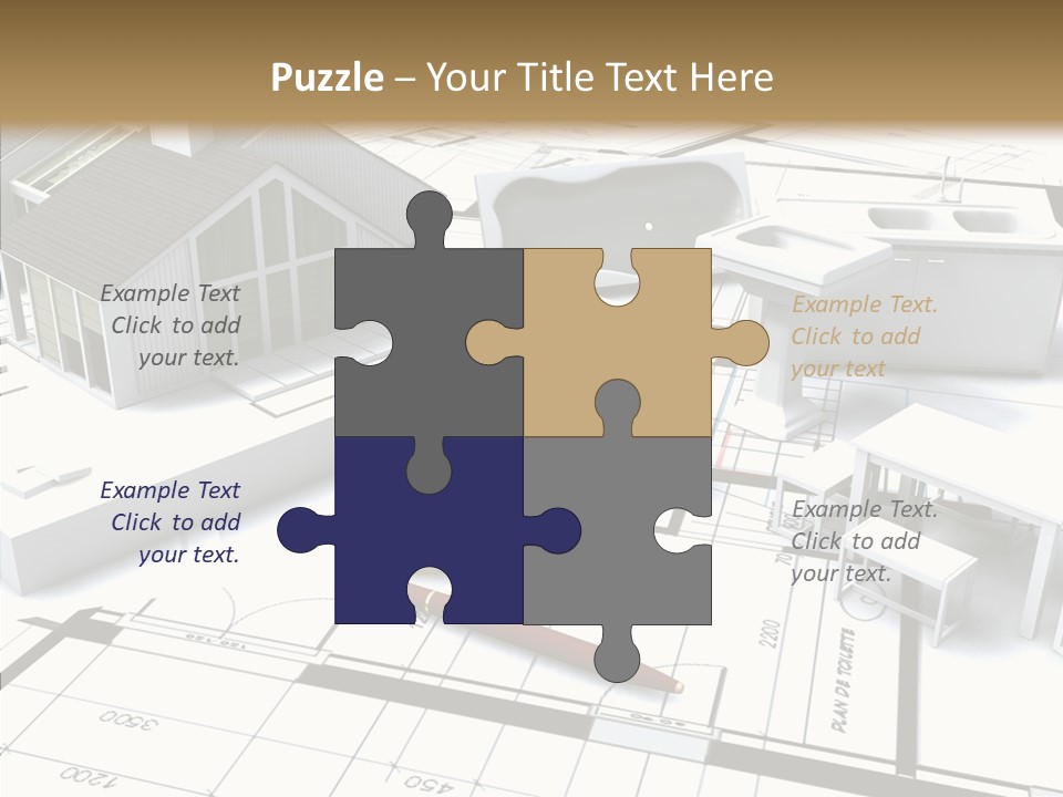 Hammer Reconstruction Graph PowerPoint Template