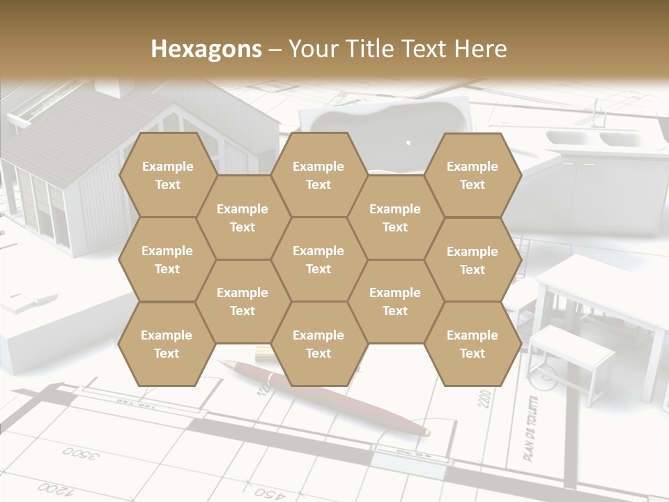 Hammer Reconstruction Graph PowerPoint Template