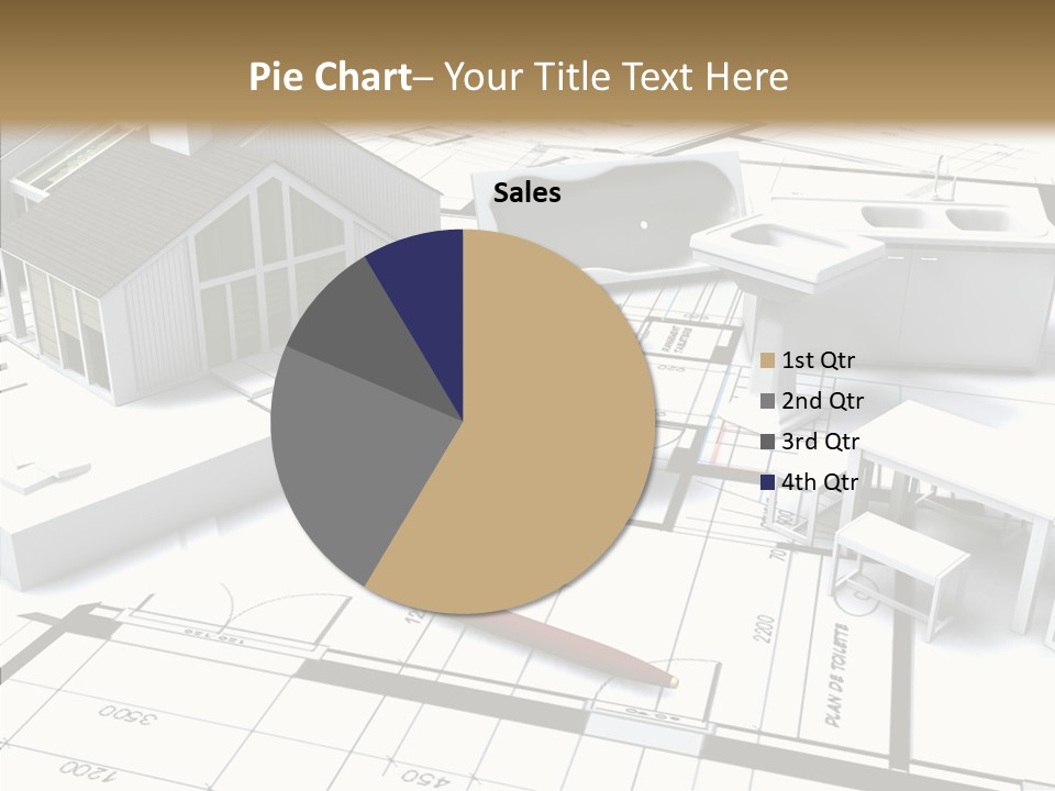 Hammer Reconstruction Graph PowerPoint Template