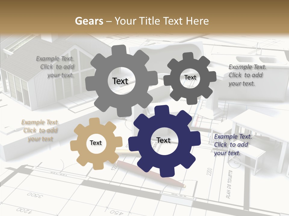 Hammer Reconstruction Graph PowerPoint Template