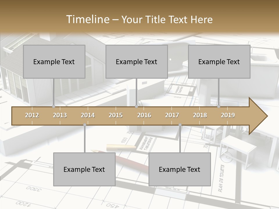 Hammer Reconstruction Graph PowerPoint Template