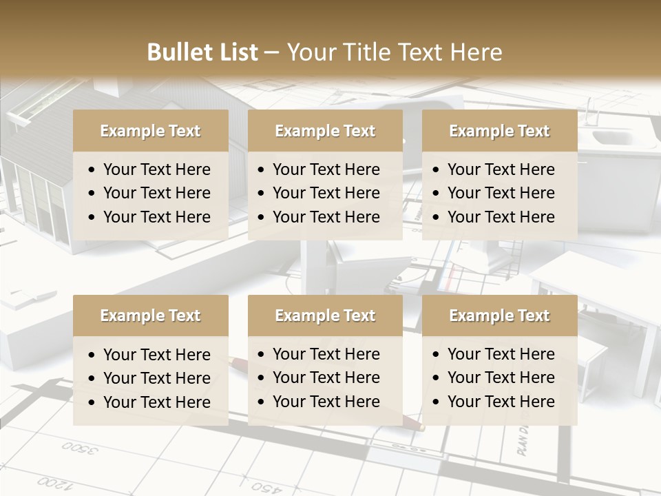 Hammer Reconstruction Graph PowerPoint Template