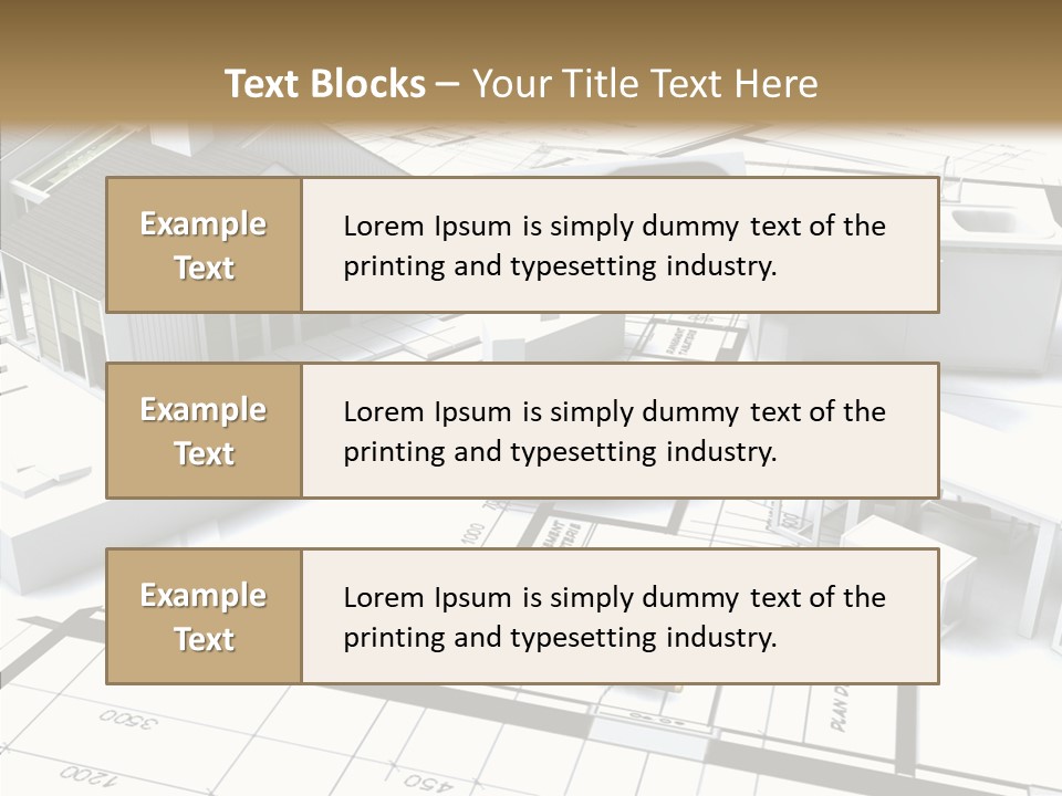 Hammer Reconstruction Graph PowerPoint Template