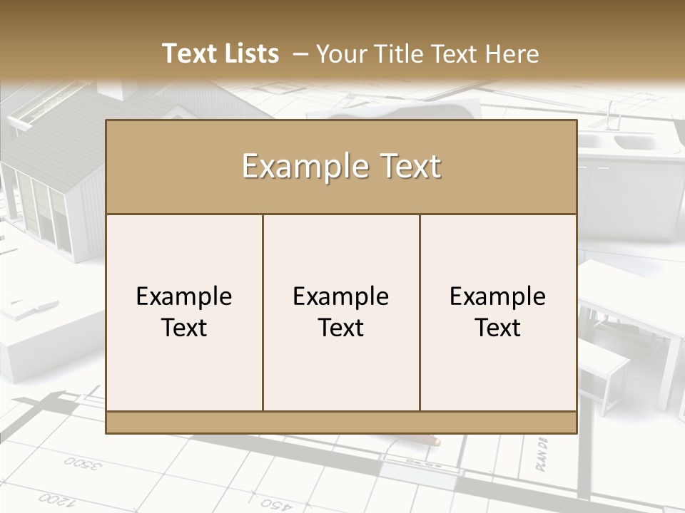Hammer Reconstruction Graph PowerPoint Template
