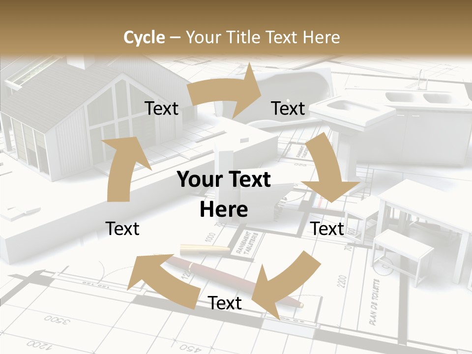 Hammer Reconstruction Graph PowerPoint Template