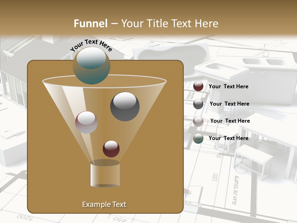 Hammer Reconstruction Graph PowerPoint Template