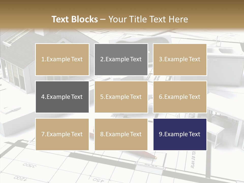 Hammer Reconstruction Graph PowerPoint Template