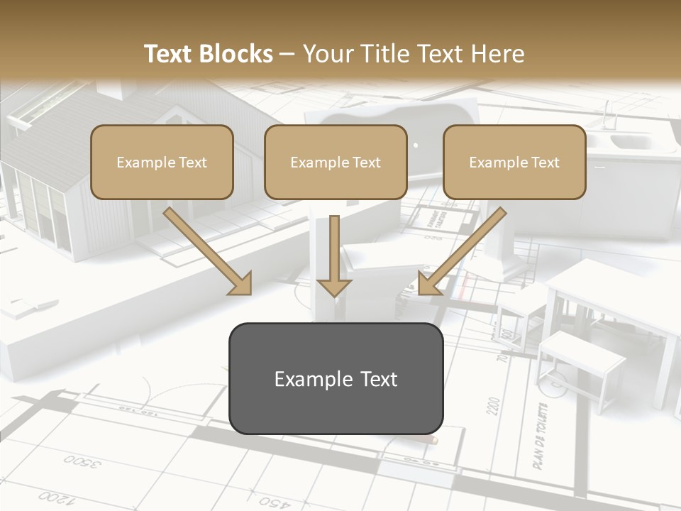 Hammer Reconstruction Graph PowerPoint Template