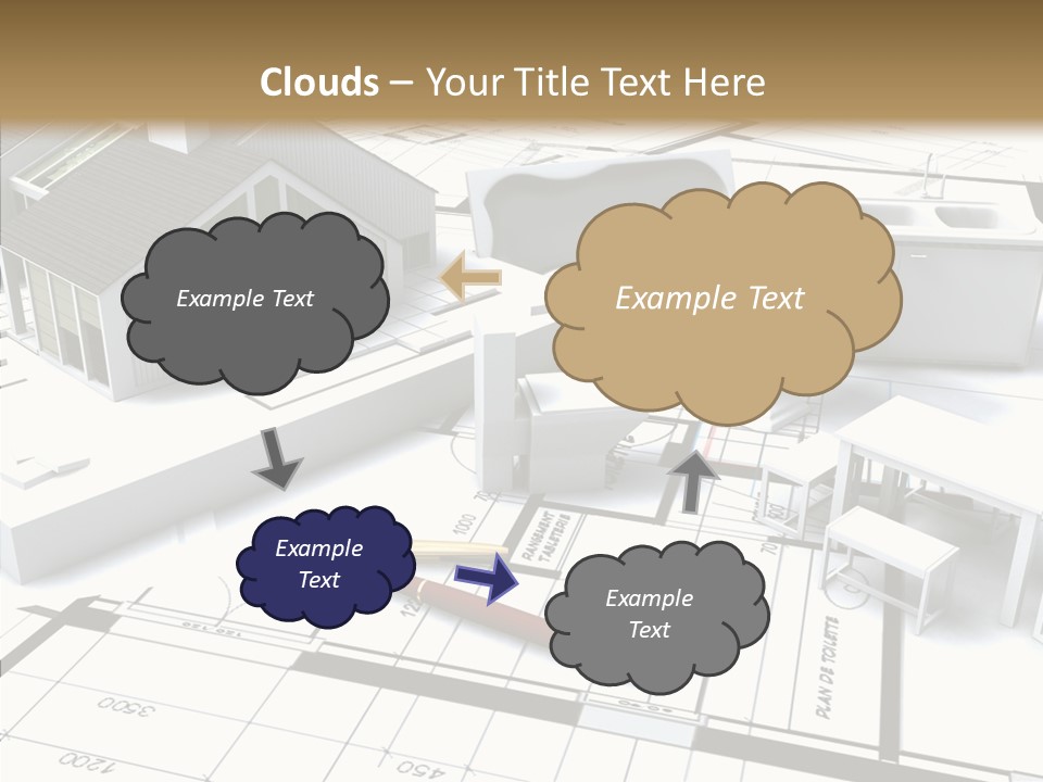 Hammer Reconstruction Graph PowerPoint Template