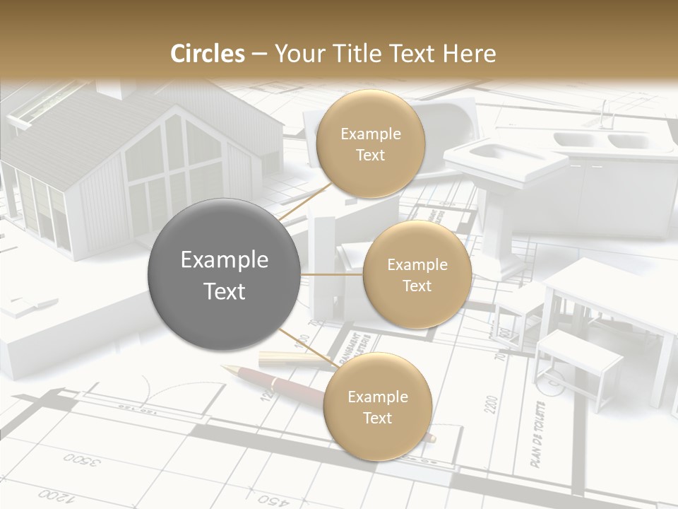 Hammer Reconstruction Graph PowerPoint Template