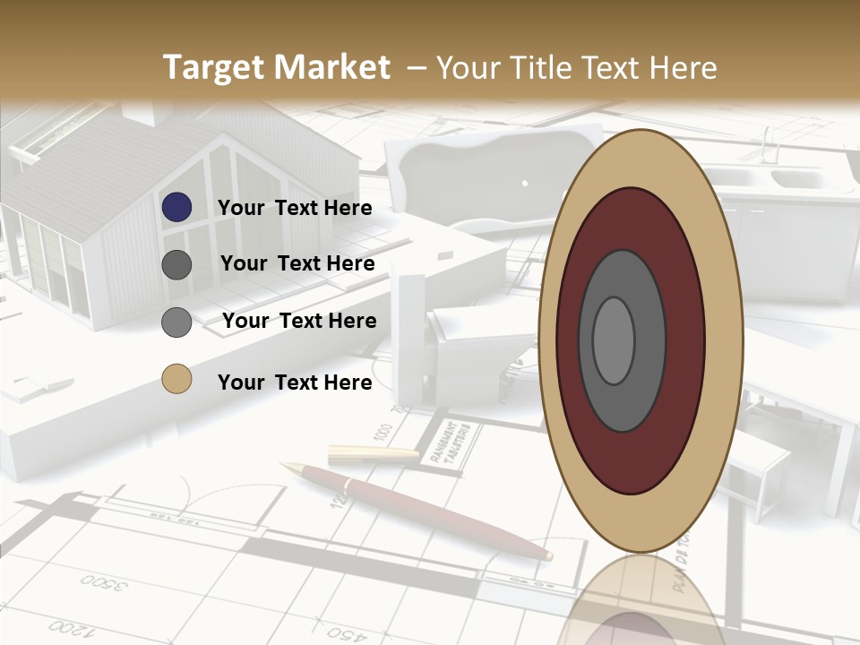 Hammer Reconstruction Graph PowerPoint Template