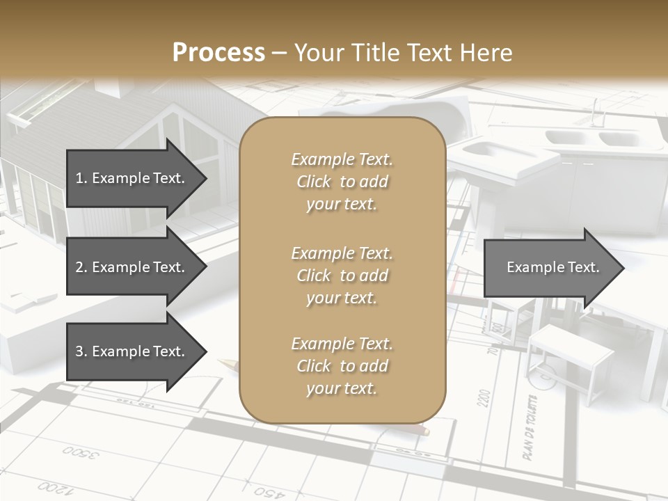 Hammer Reconstruction Graph PowerPoint Template