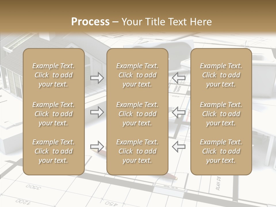 Hammer Reconstruction Graph PowerPoint Template