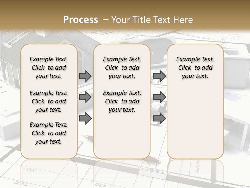 Hammer Reconstruction Graph PowerPoint Template