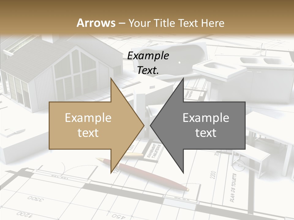 Hammer Reconstruction Graph PowerPoint Template