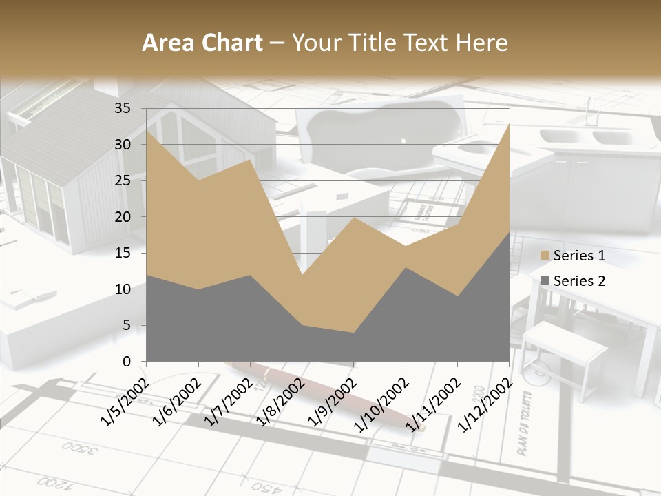 Hammer Reconstruction Graph PowerPoint Template