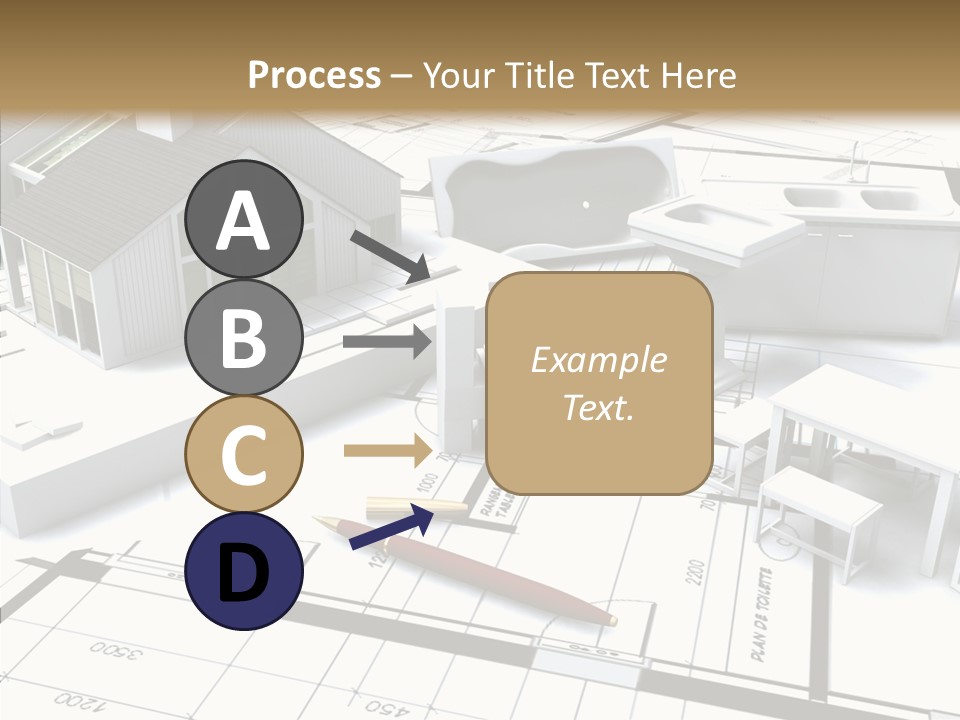 Hammer Reconstruction Graph PowerPoint Template