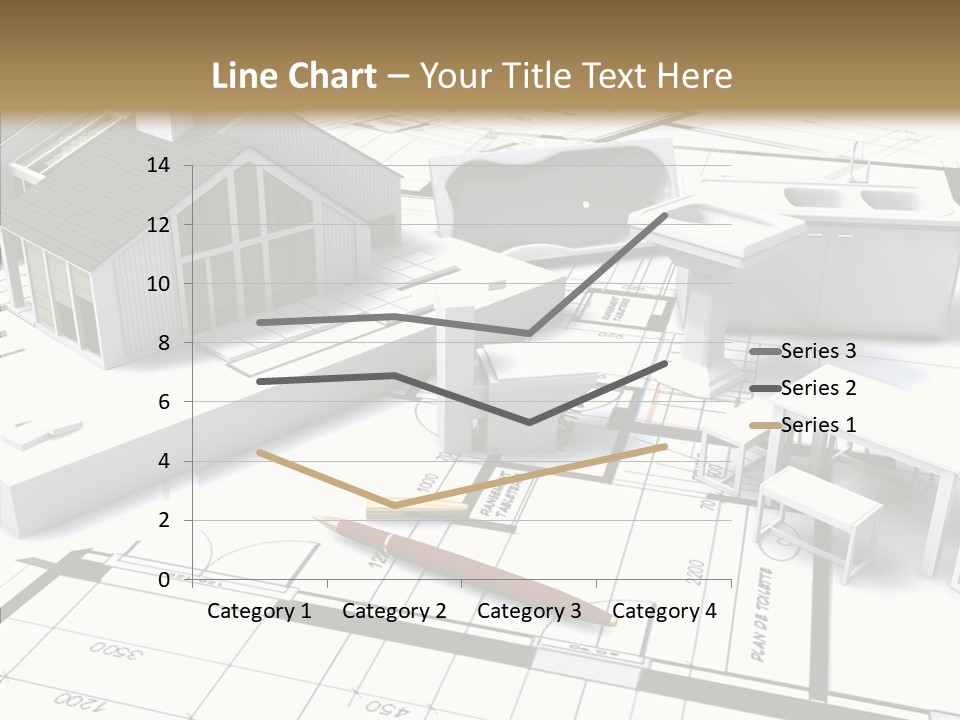 Hammer Reconstruction Graph PowerPoint Template