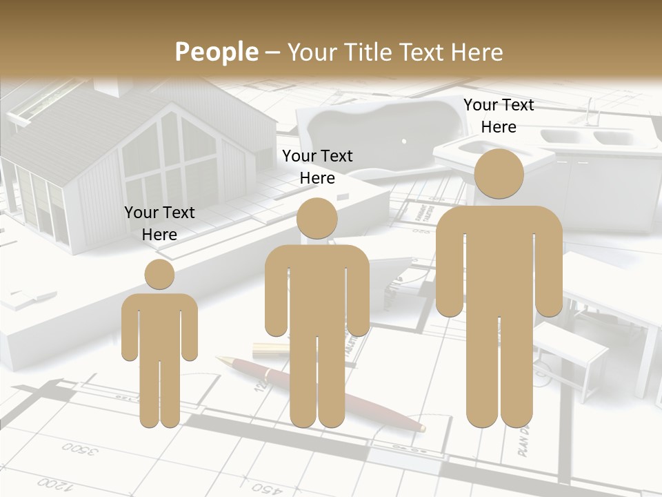 Hammer Reconstruction Graph PowerPoint Template