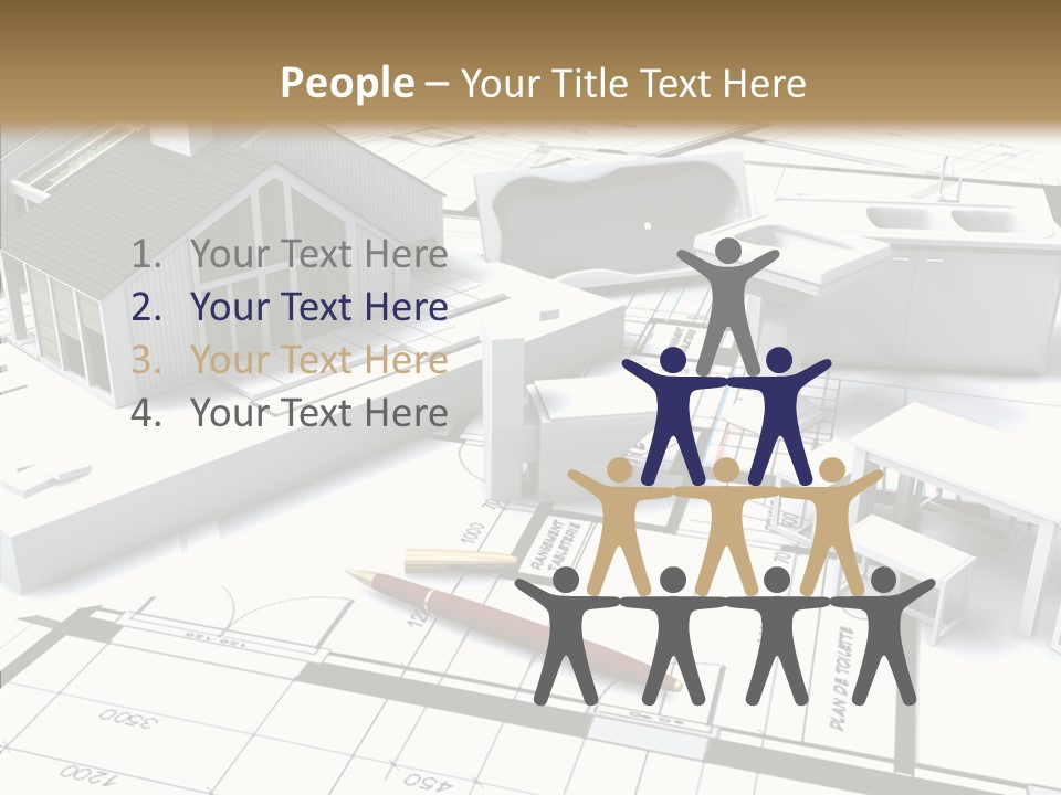 Hammer Reconstruction Graph PowerPoint Template