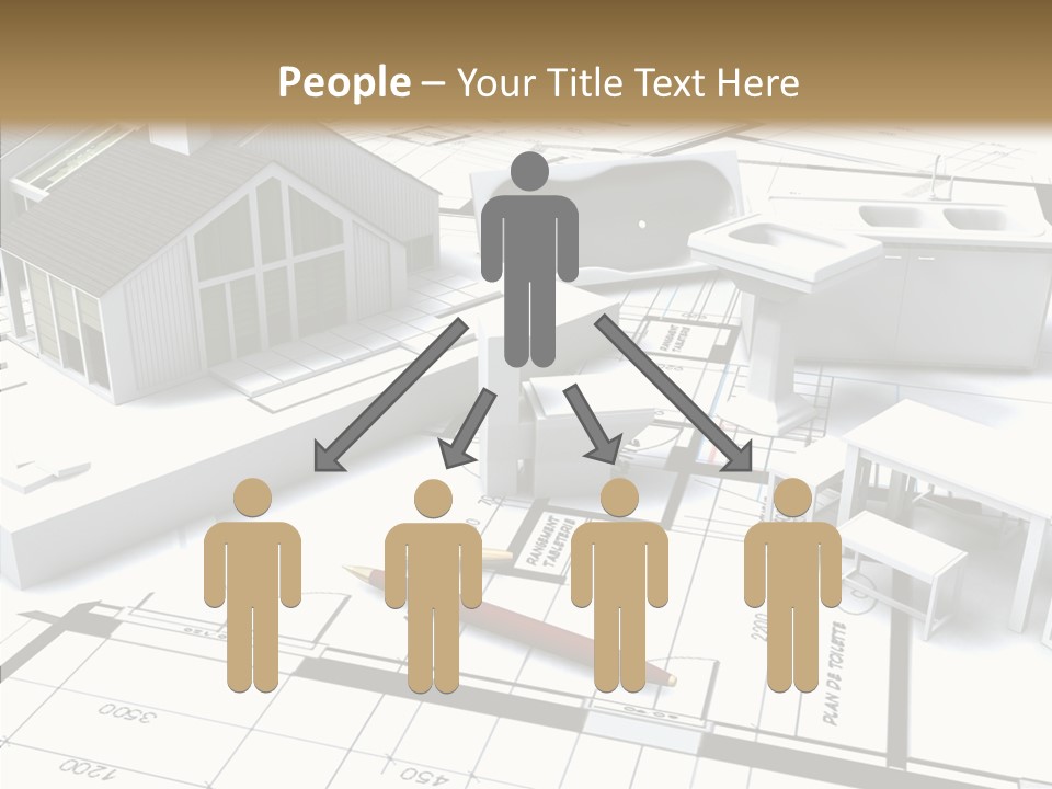 Hammer Reconstruction Graph PowerPoint Template