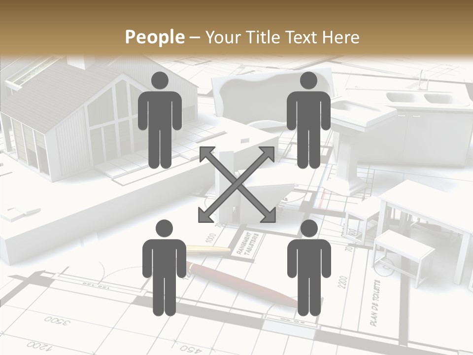 Hammer Reconstruction Graph PowerPoint Template