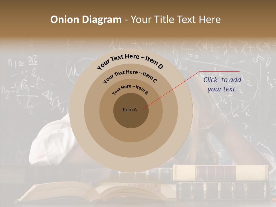 School Beauty Female PowerPoint Template