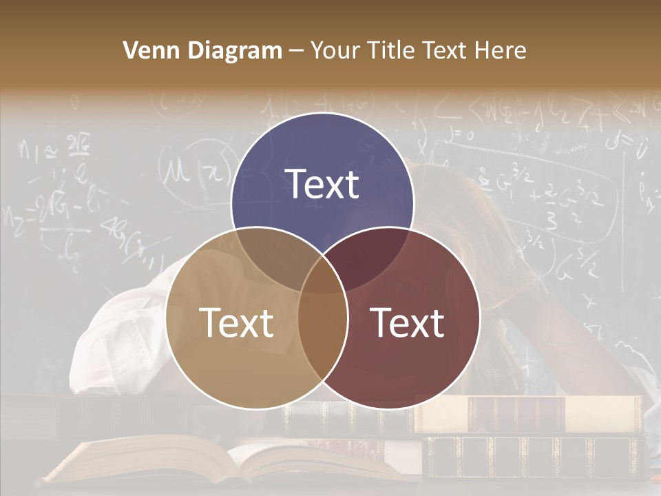 School Beauty Female PowerPoint Template