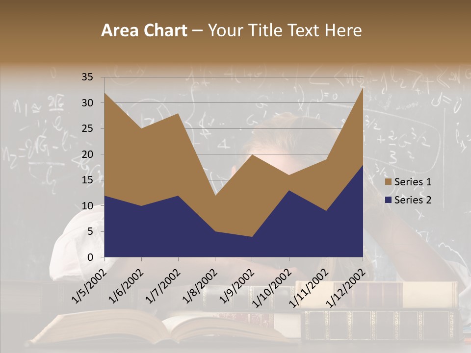 School Beauty Female PowerPoint Template