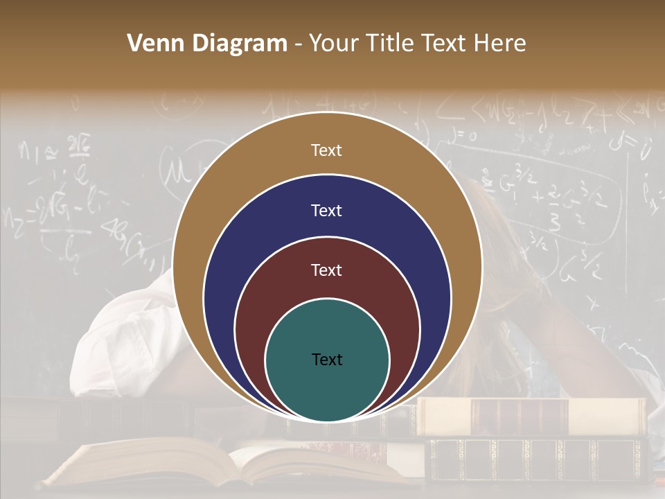 School Beauty Female PowerPoint Template
