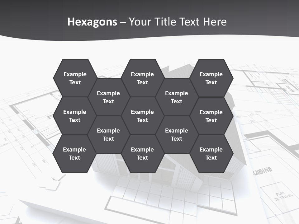 Fireplace Plan Diagram PowerPoint Template