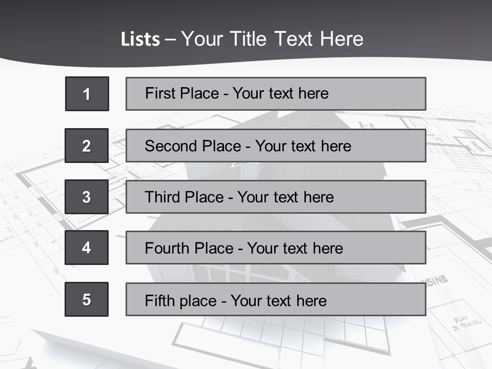 Fireplace Plan Diagram PowerPoint Template