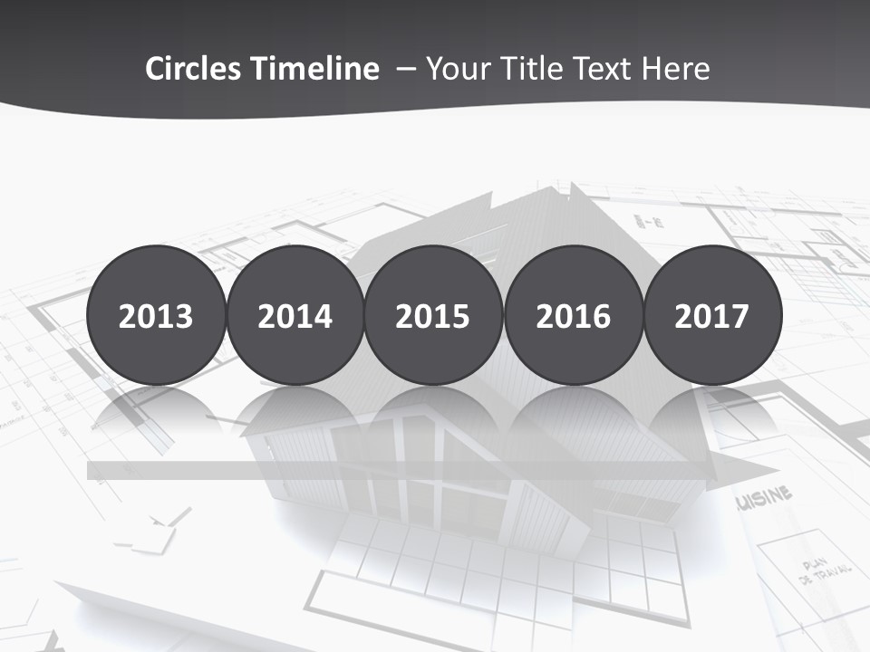 Fireplace Plan Diagram PowerPoint Template