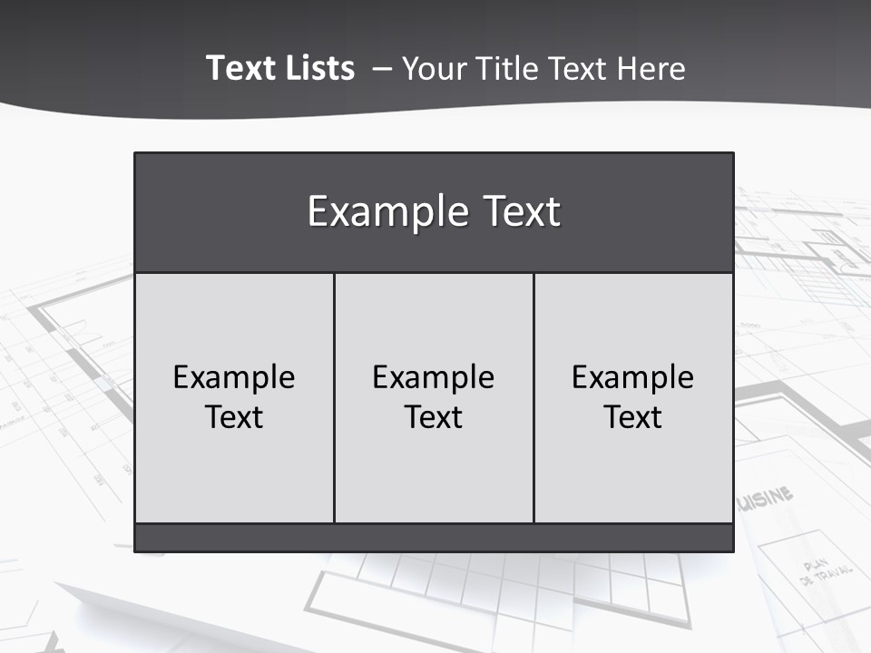Fireplace Plan Diagram PowerPoint Template