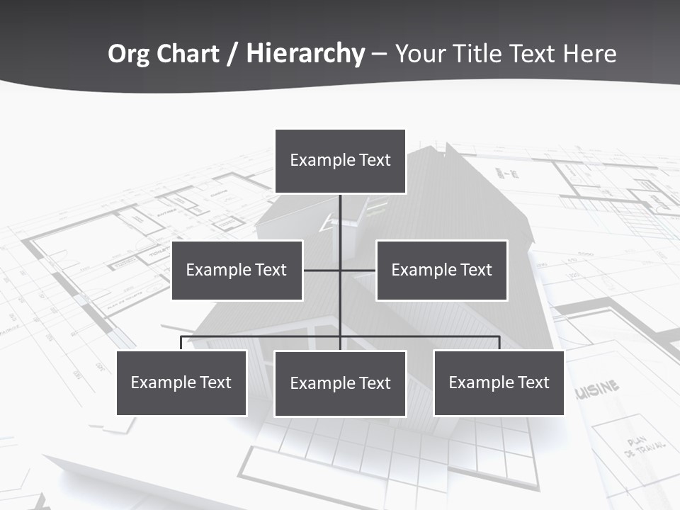 Fireplace Plan Diagram PowerPoint Template