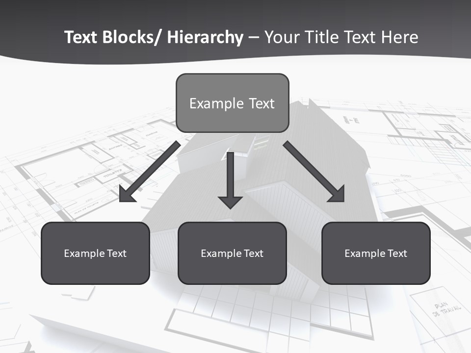 Fireplace Plan Diagram PowerPoint Template