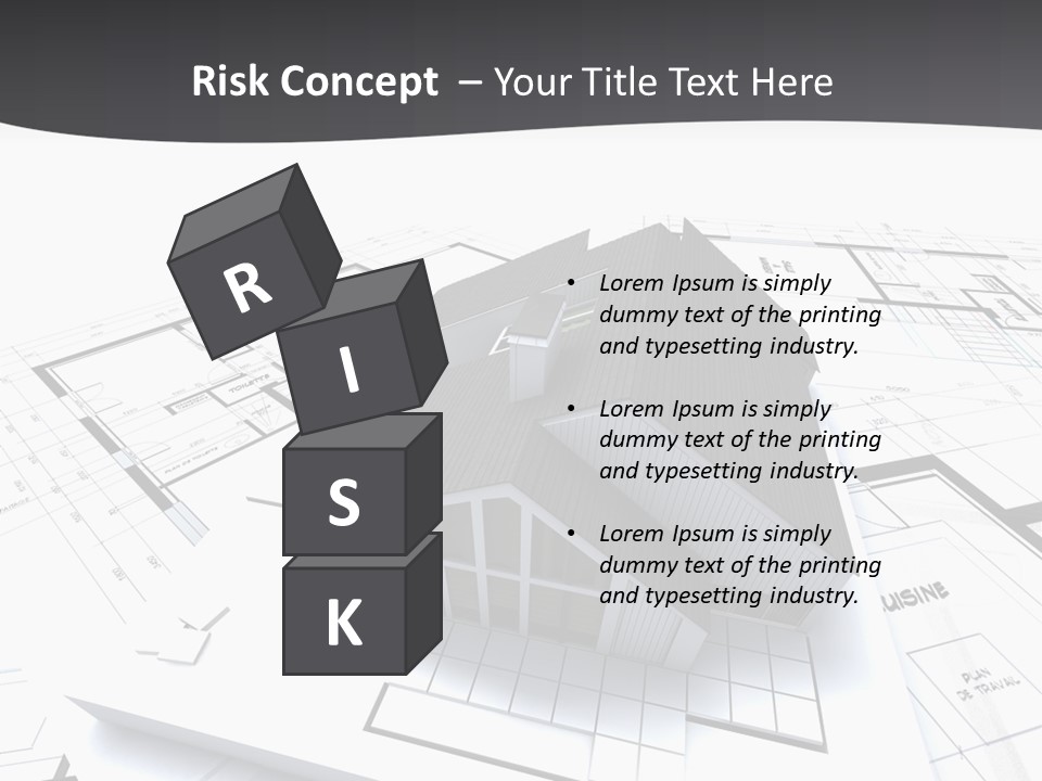 Fireplace Plan Diagram PowerPoint Template