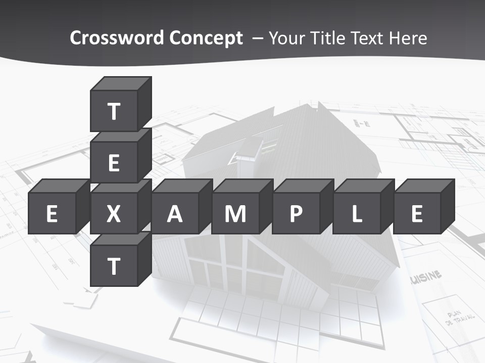 Fireplace Plan Diagram PowerPoint Template