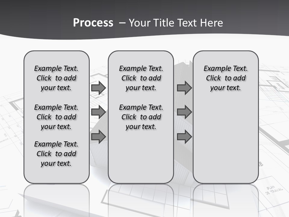 Fireplace Plan Diagram PowerPoint Template