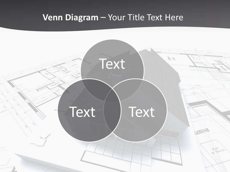 Fireplace Plan Diagram PowerPoint Template