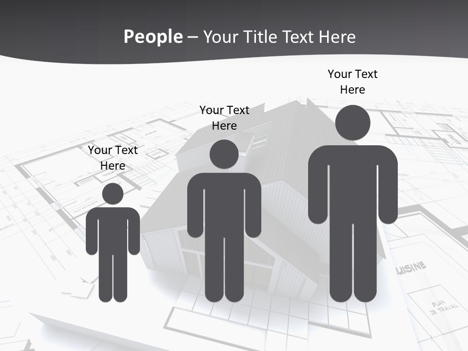 Fireplace Plan Diagram PowerPoint Template
