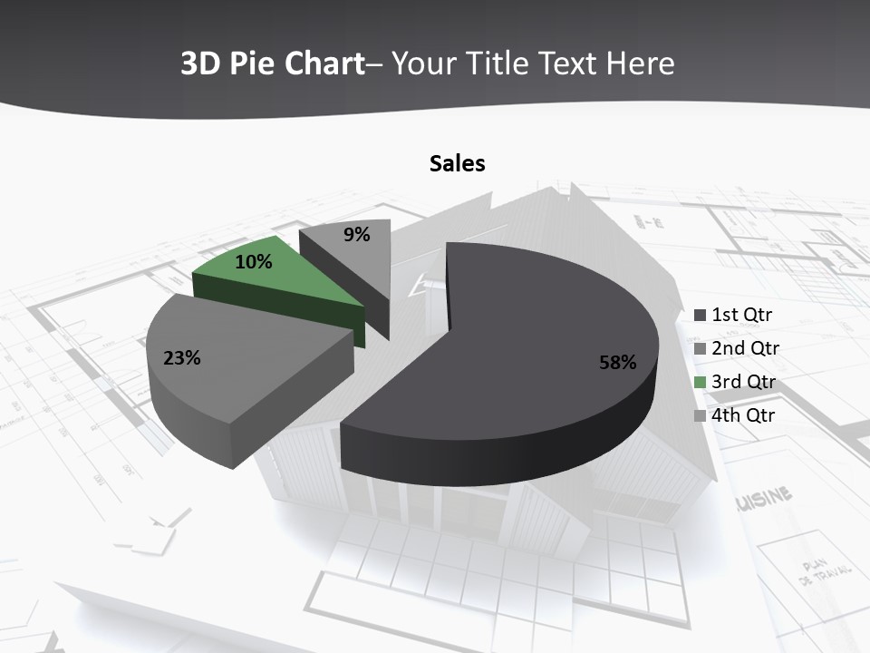 Fireplace Plan Diagram PowerPoint Template