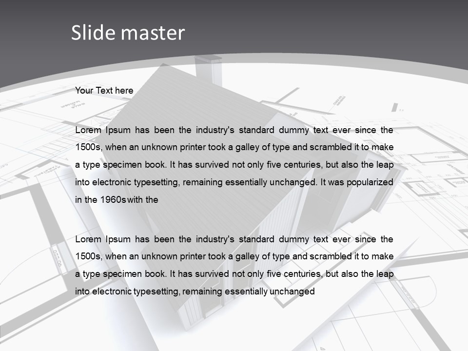 Idea Architecture Reconstruction PowerPoint Template