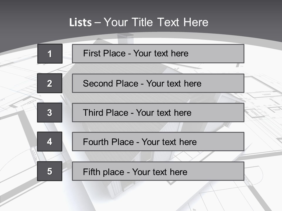 Idea Architecture Reconstruction PowerPoint Template